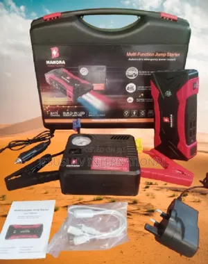 Jump Starter Battery Booster for Cars With Tyre Inflator