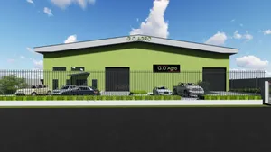 Warehouse, Factory Steel Fabrication, and Erection