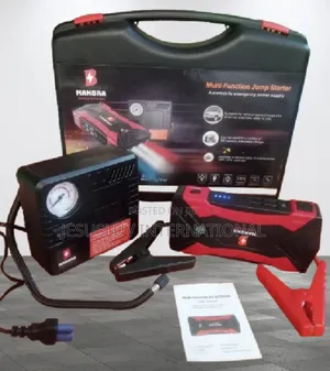 Powerful Jump Starter Battery Booster With Tyre Inflator