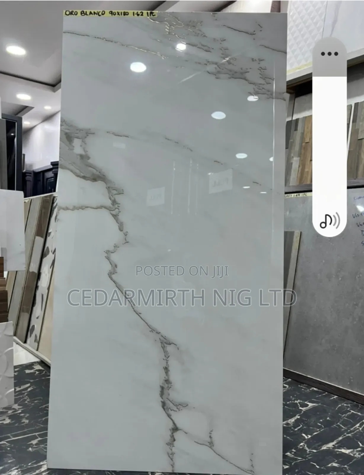 Floor Tile 90x180 Luminous