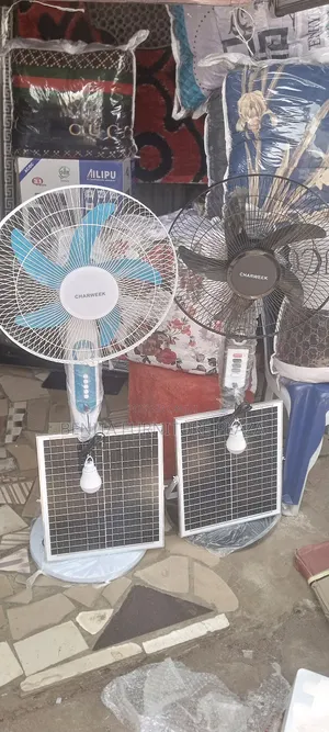 Rechargeable Solar Fan