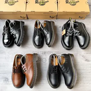 Original Dr Martens Leather Loafers Shoes