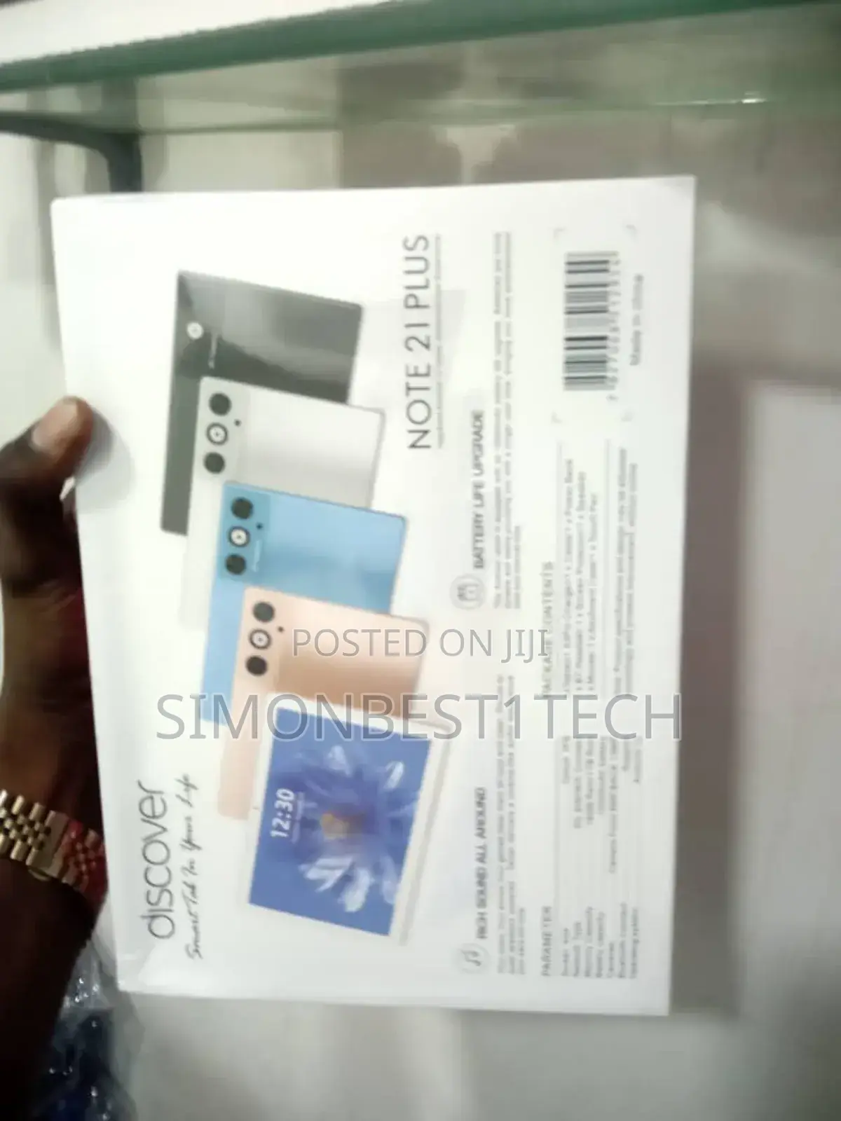 New Discover Note 21 Plus 1 TB Blue