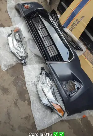 Front Bumper Complete and Headlamp Corolla 2014-2015