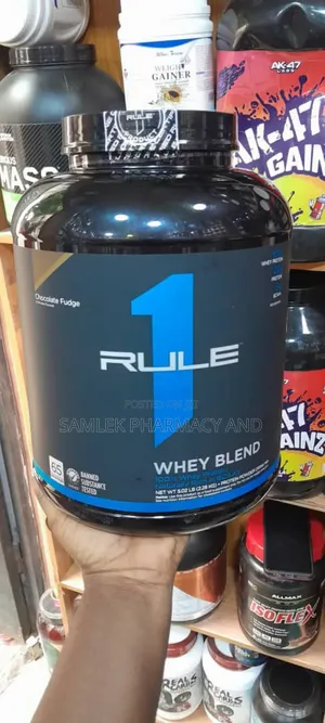 Rule 1 Proteins R1 Whey Blend,-5lbs -68 Servings