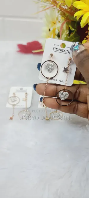 Love Drop Down Tassel Earring