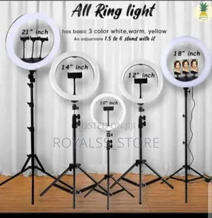 10inches Ringlight With Tripod Stand All Inches Available