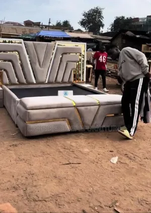 Luxurious Fabric Bed Frame 6by6 6x6 4.5 5by6 5x6 