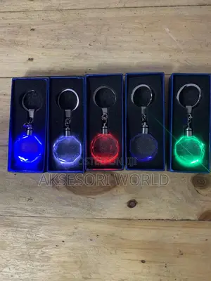 Crystal LED Key Holder Keyring Valentine Gift