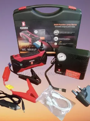 Jump Starter Power Supply With Tyre Inflator