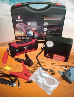 Jump Starter Battery Booster 12V for Vehicle Tyre Inflator