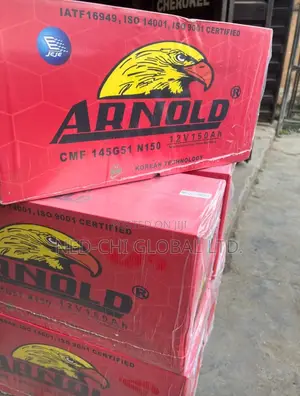 Full Supper Battery 12v 150ahs Arnold for Industrial Use.