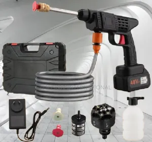 Rechargeable Cordless Pressure Washer With 2 Batteries 48V