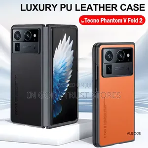 Leather Funda for Tecno Phantom v Fold 2 Case