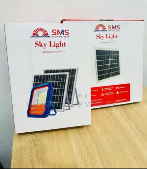 200w All in One Solar Flood Light Double Panels Very Bright