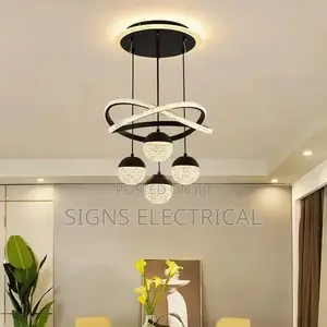 Modern Creative Circular Dimmable Chandelier