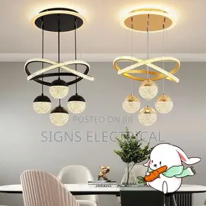 Modern Creative Circular Dimmable Chandelier