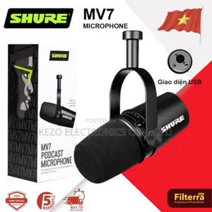 Shure Mv7 Dynamic Podcast Microphone