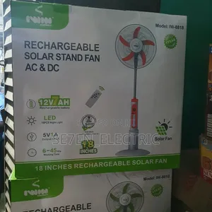 Rechargeable Fan