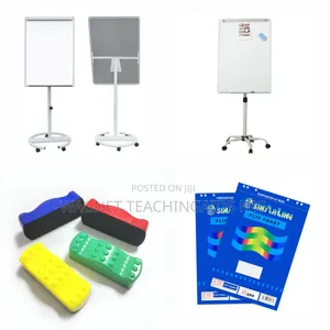70x100cm Flipchart Board, Marker, Duster And Paper