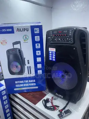 Ailipu SP-3510D 15 Inches Rechargeable Pa System