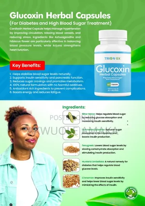 Glucoxin Hebral Capsules ( High Blood Sugar