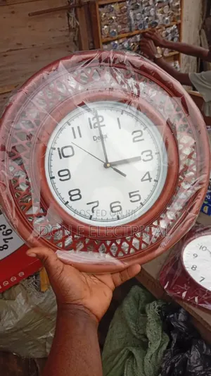 Wall Clock Around Face