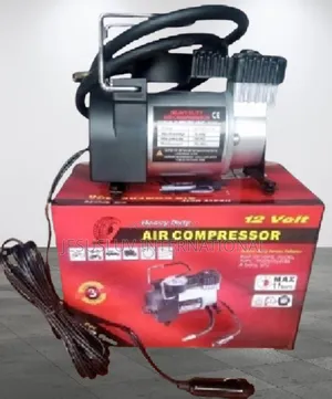 Tyre Inflator Car Pump 12V With Pressure Gauge. Easy to Use