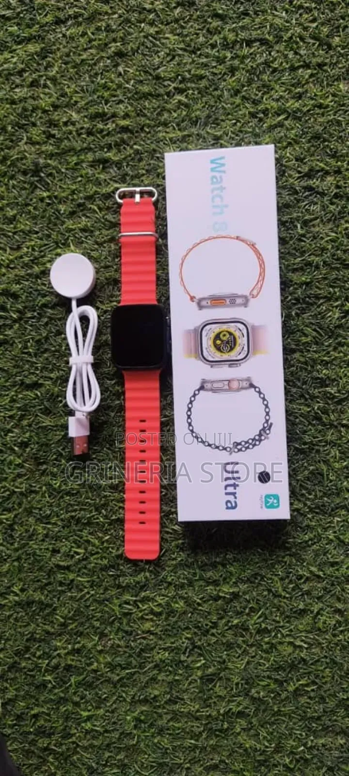 Ultra Smart Watch With Wireless Charging