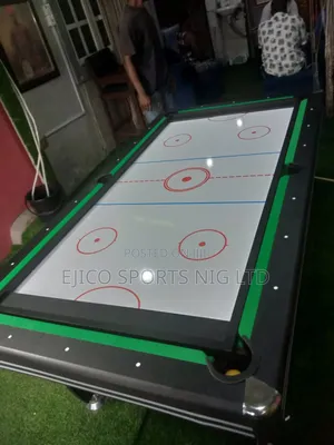 Portable 7ft Snooker With Hockey and Tennis Board