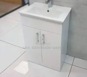 White Dinning Cabinet Basin