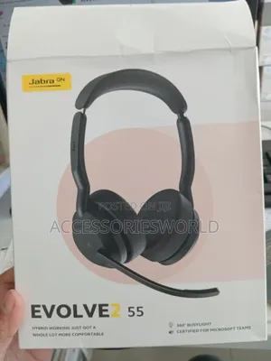 Jabra Evolve2 55 Bluetooth Active Noise Cancelling Headset