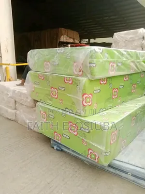 Mouka Flora 4.5ft/6ft by 14inch Family Size Comfort Mattress