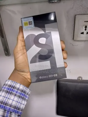 New Samsung Galaxy S21+ 5G 256 GB Black