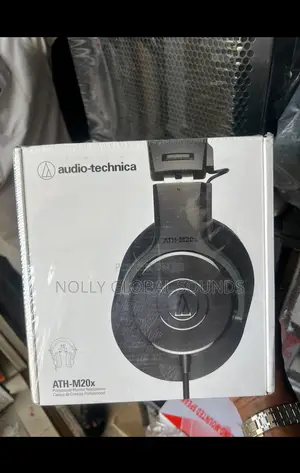 Audio-Technical Ath-M20x Pro Studio Monitor Headphones Black