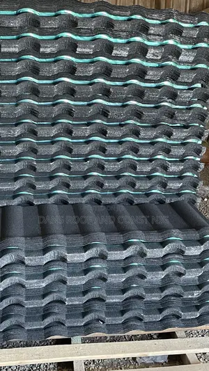 Black Milano Roofing Step Tiles
