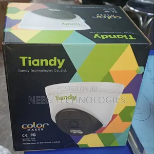 Tiandy 4mp Ip Colorvu Indoor Camera With Voice