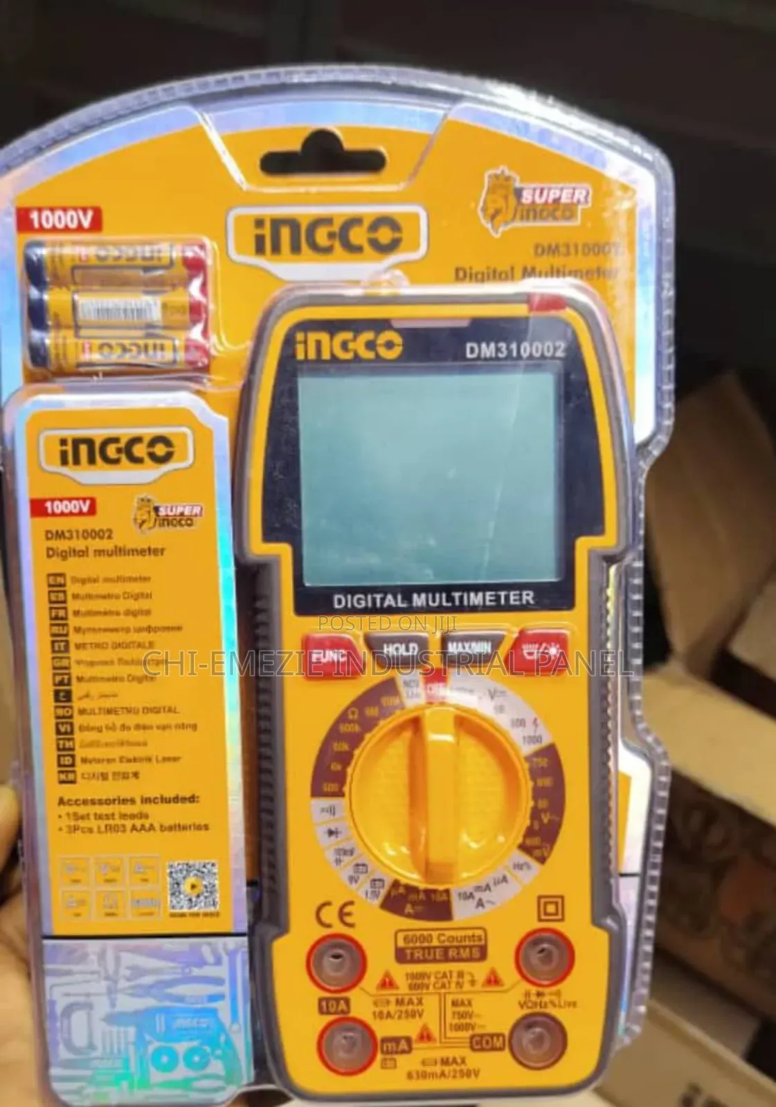 AC/DC Clamps Meter
