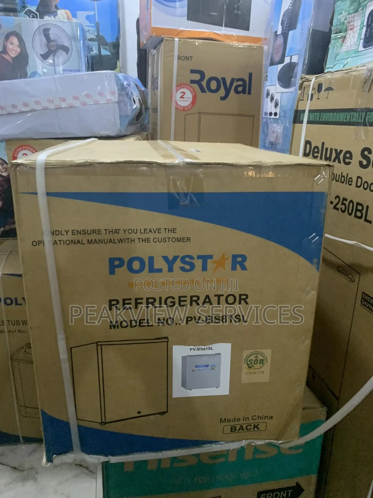 Effective Cooling Polystar 45L Bed Side Refrigerator!