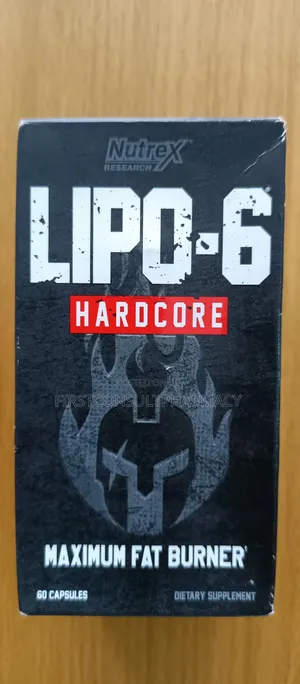 Lipo-6 Hardcore Maximum Fat Burner X 60