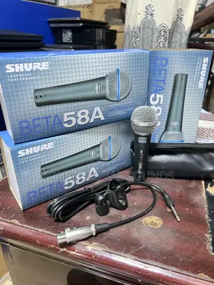 Shure BETA 58A Super-cardioid Handheld Dynamic Microphone