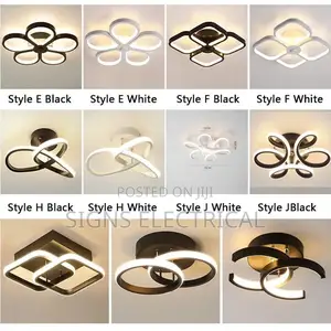 Modern 3 Color Temperature LED Ceiling Lamp