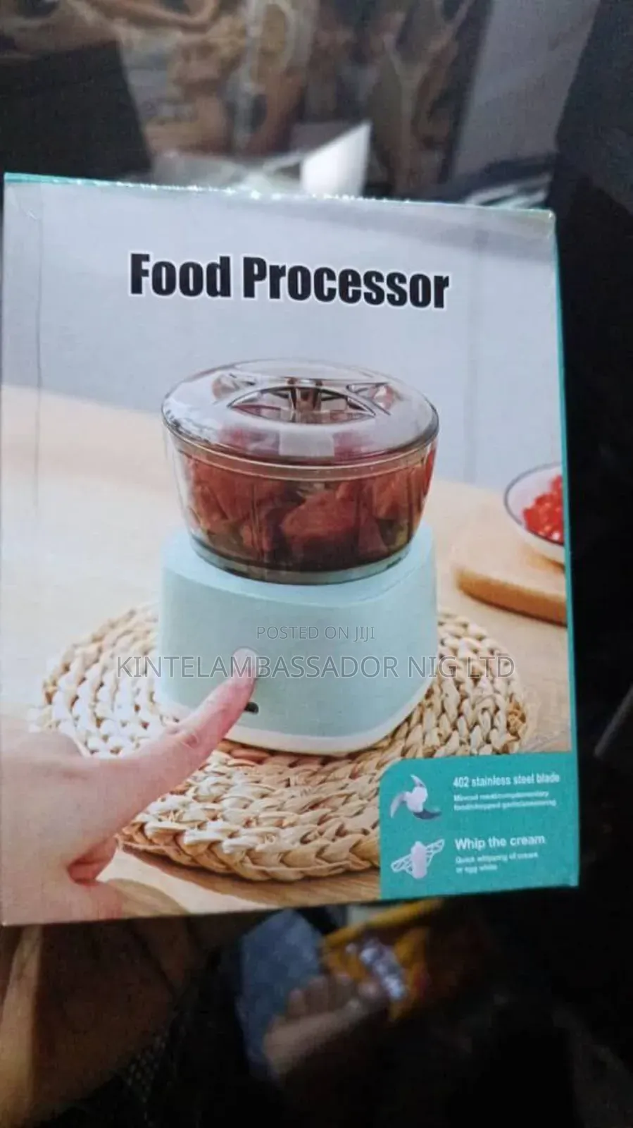 Rechargeable Food Processor