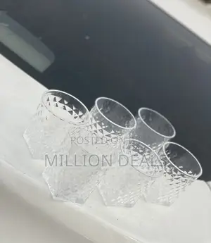 6-in-1 Unbreakable See Through Drinkware Cups