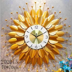 Decorative Metal Mid Century Wall Clock