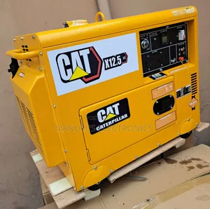 Heavy Duty 10.5kva Cat Diesel Soundproof Generator 100%