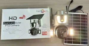 Ubox Double Lens Full Color Solar Powered Canera