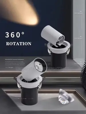 360 Rotation Spotlights