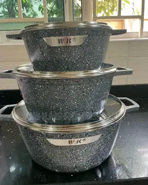 Family Sized Granite Nonstick 3 Set Pots