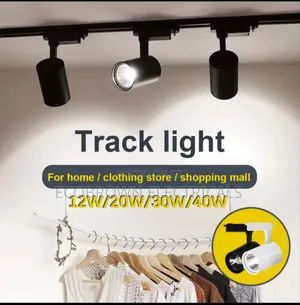 Track Light Chandelier for Your Store Very Bright